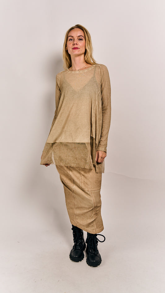 Rundholz DIP Shirt Clay Cloud