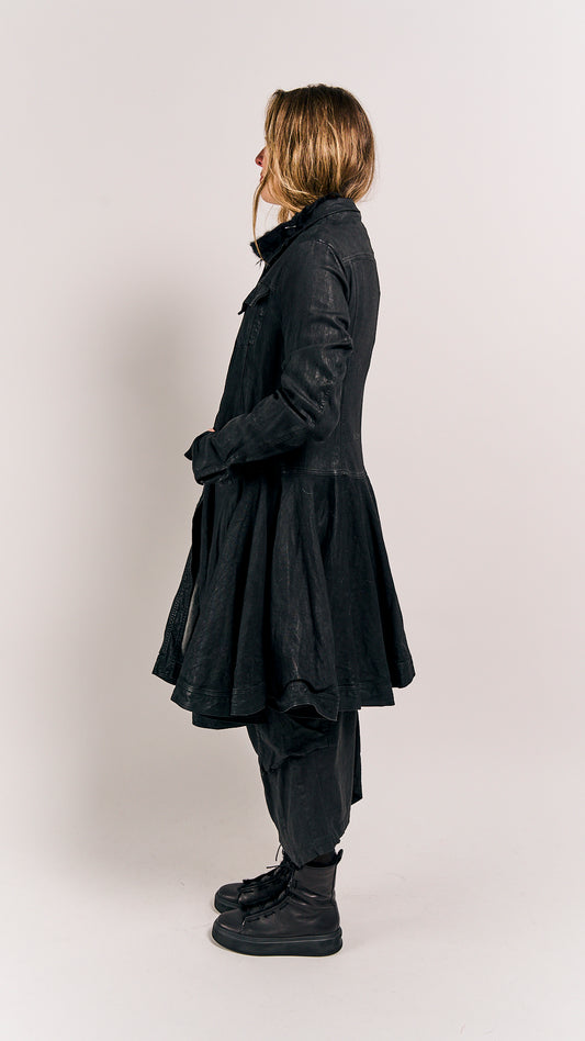 Rundholz Mainline Coat Black Gloss