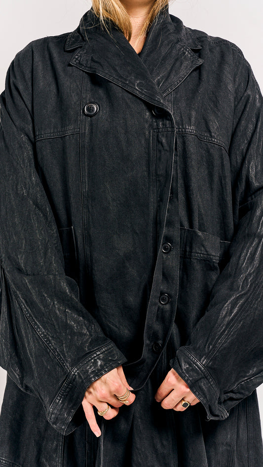 Rundholz Mainline Coat Black Gloss