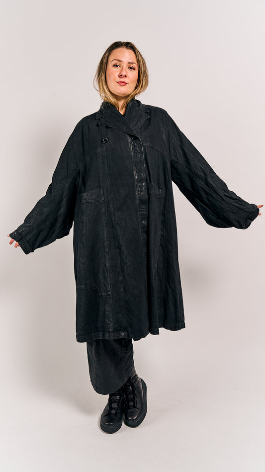 Rundholz Mainline Coat Black Gloss