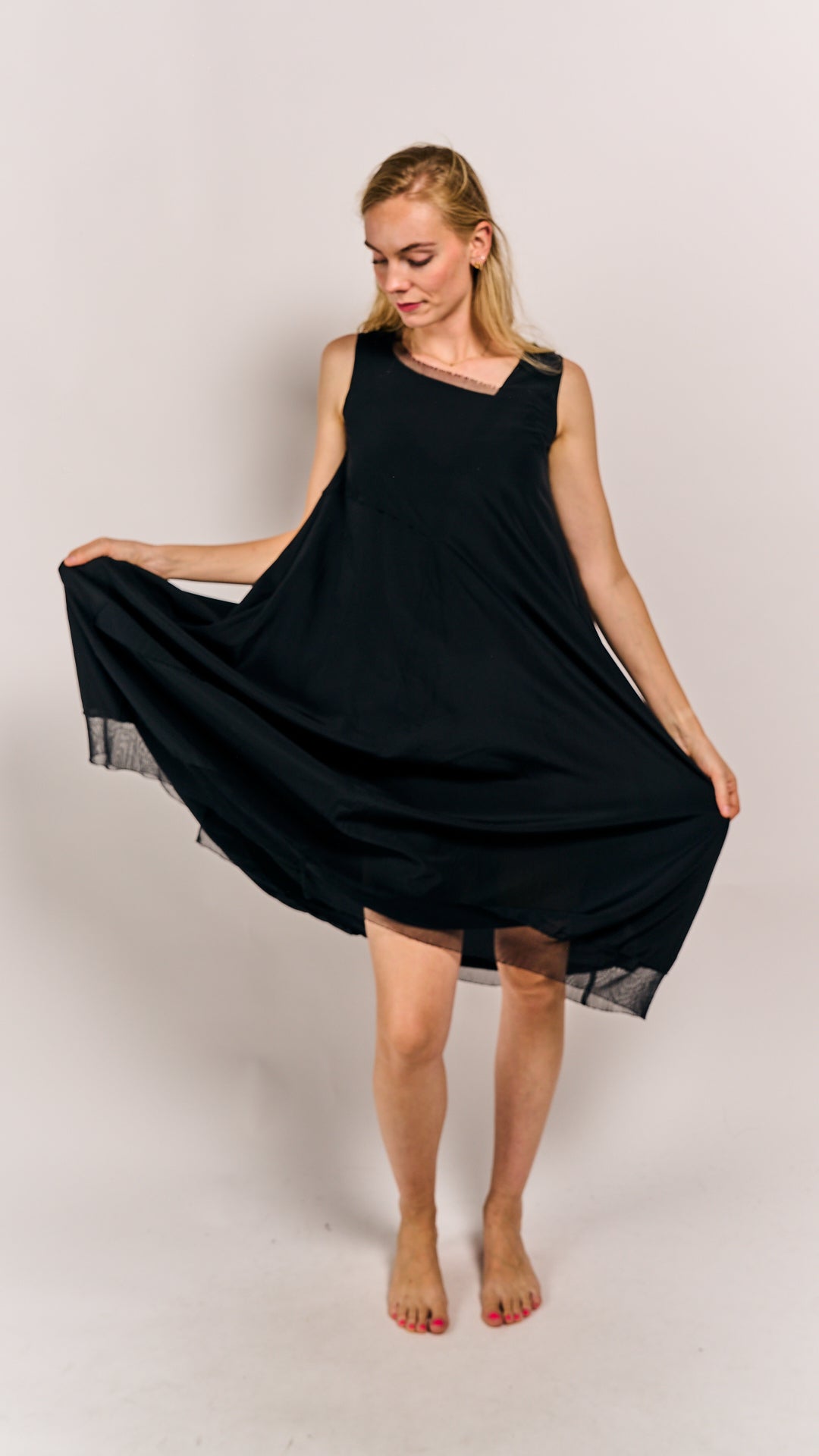 Rundholz DIP Silk Dress Black