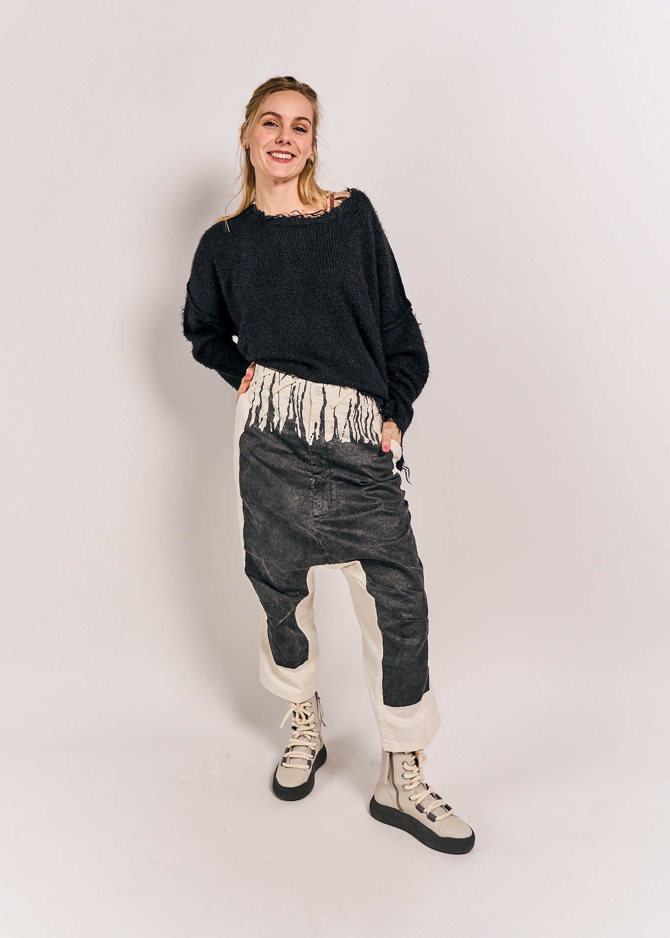 Rundholz Mainline Trousers Black Paint