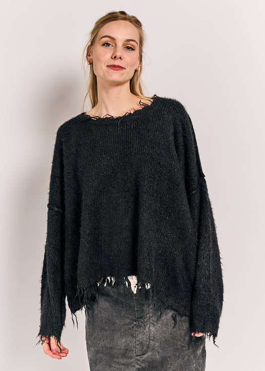 Rundholz Mainline Pullover Black