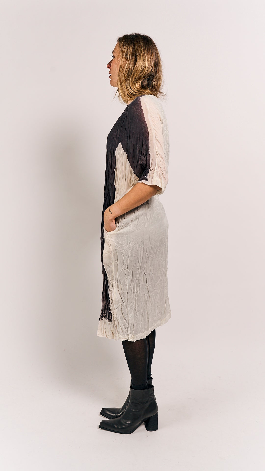 Rundholz Mainline Dress Bone Panel Print