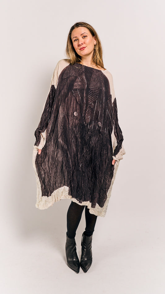 Rundholz Mainline Dress Bone Panel Print