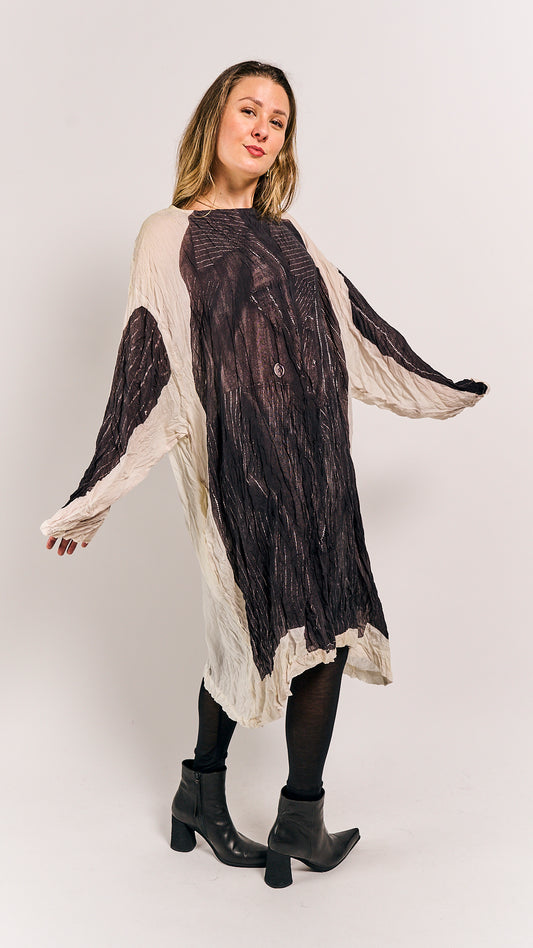 Rundholz Mainline Dress Bone Panel Print