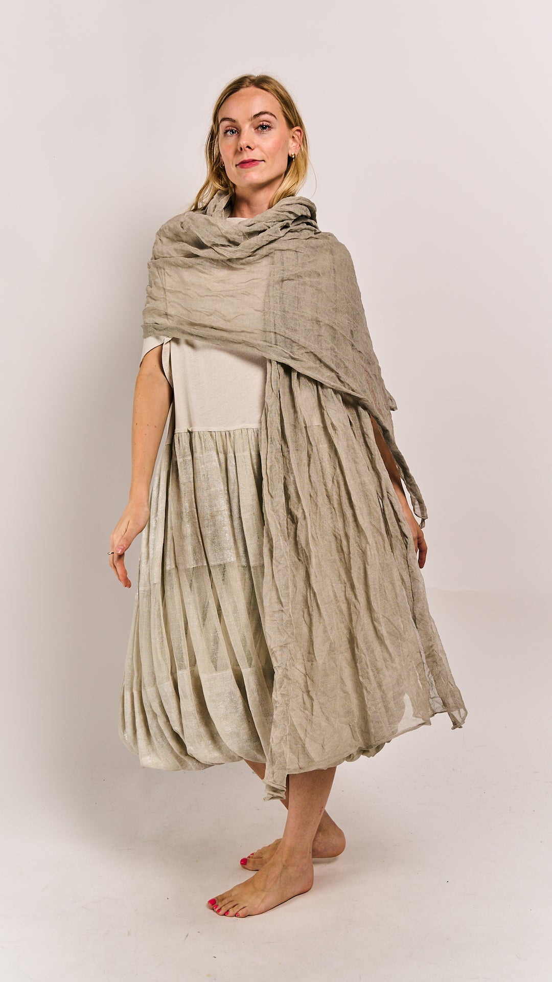 Rundholz Mainline Shawl Dust Melange