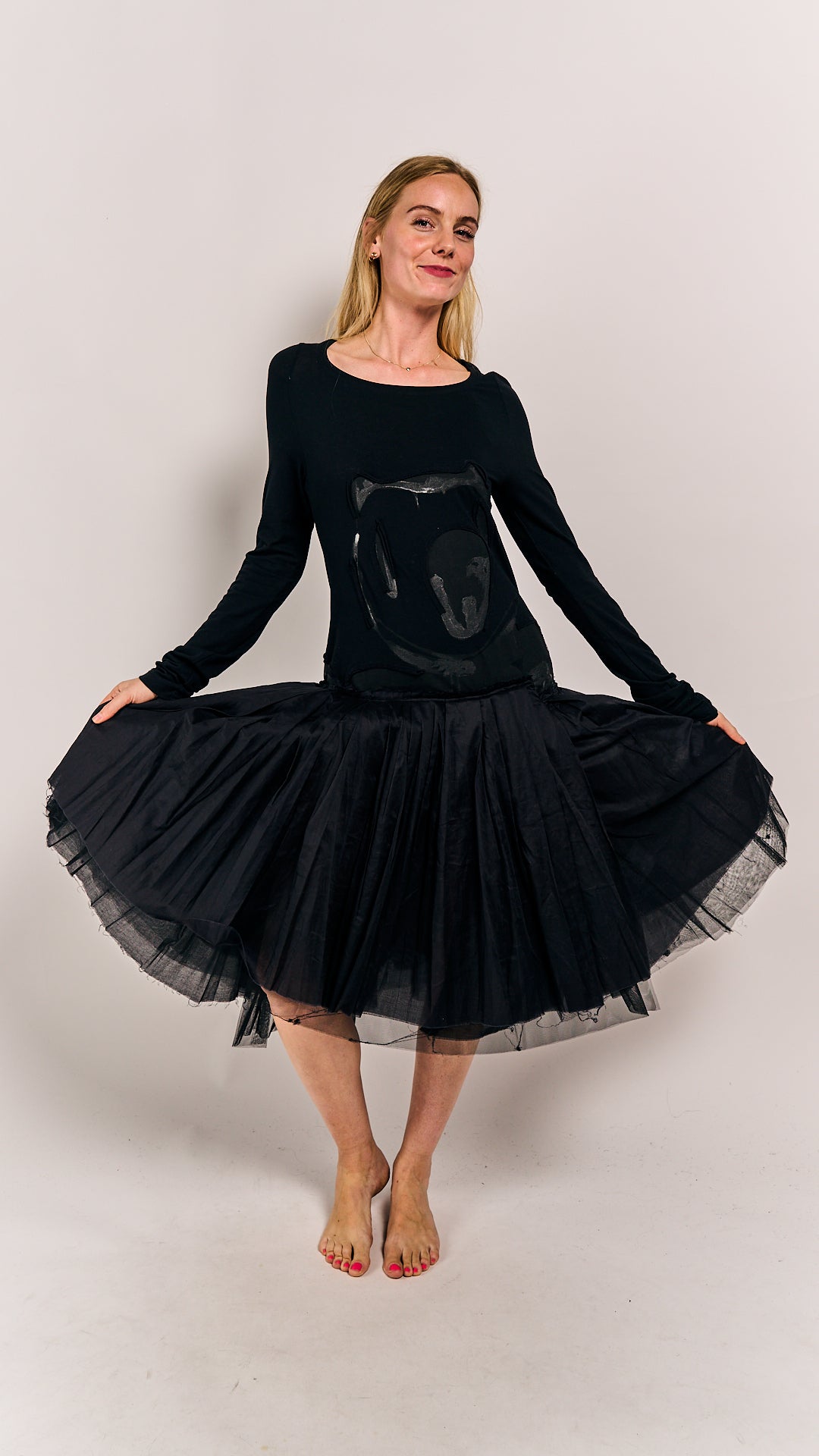 Rundholz Mainline Dress Black Print
