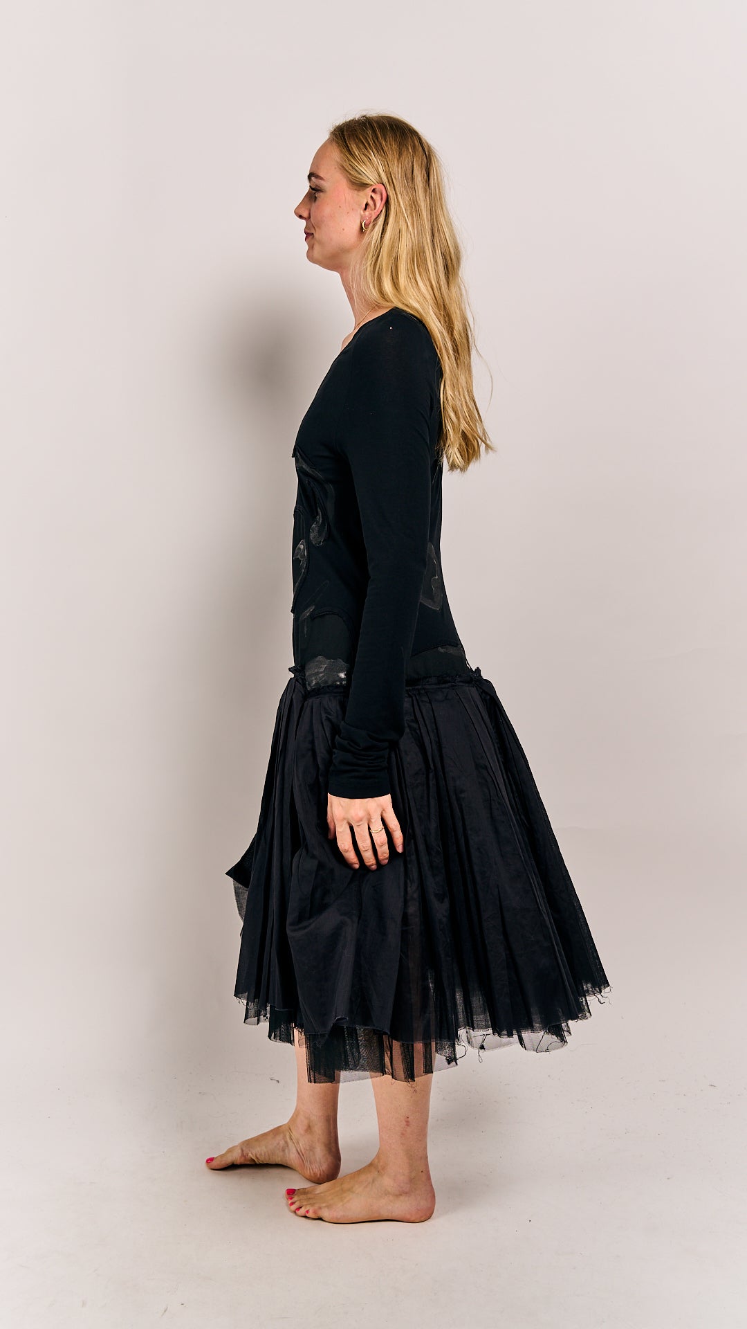 Rundholz Mainline Dress Black Print