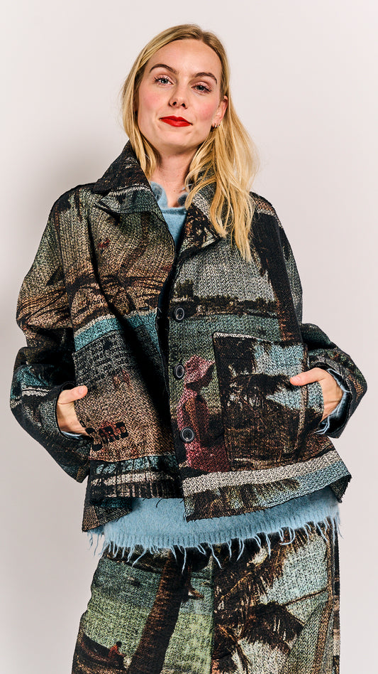 Rundholz DIP Jacket Bermuda Print 3