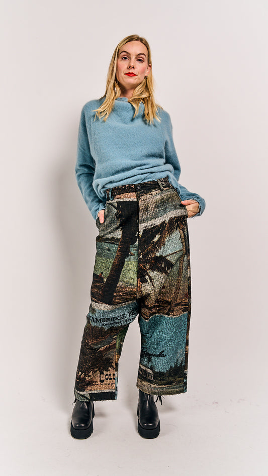 Rundholz DIP Trousers Bermuda Print 3