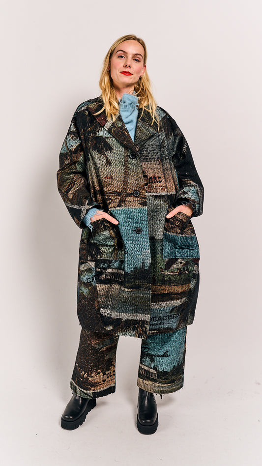 Rundholz DIP Coat Bermuda Print 3