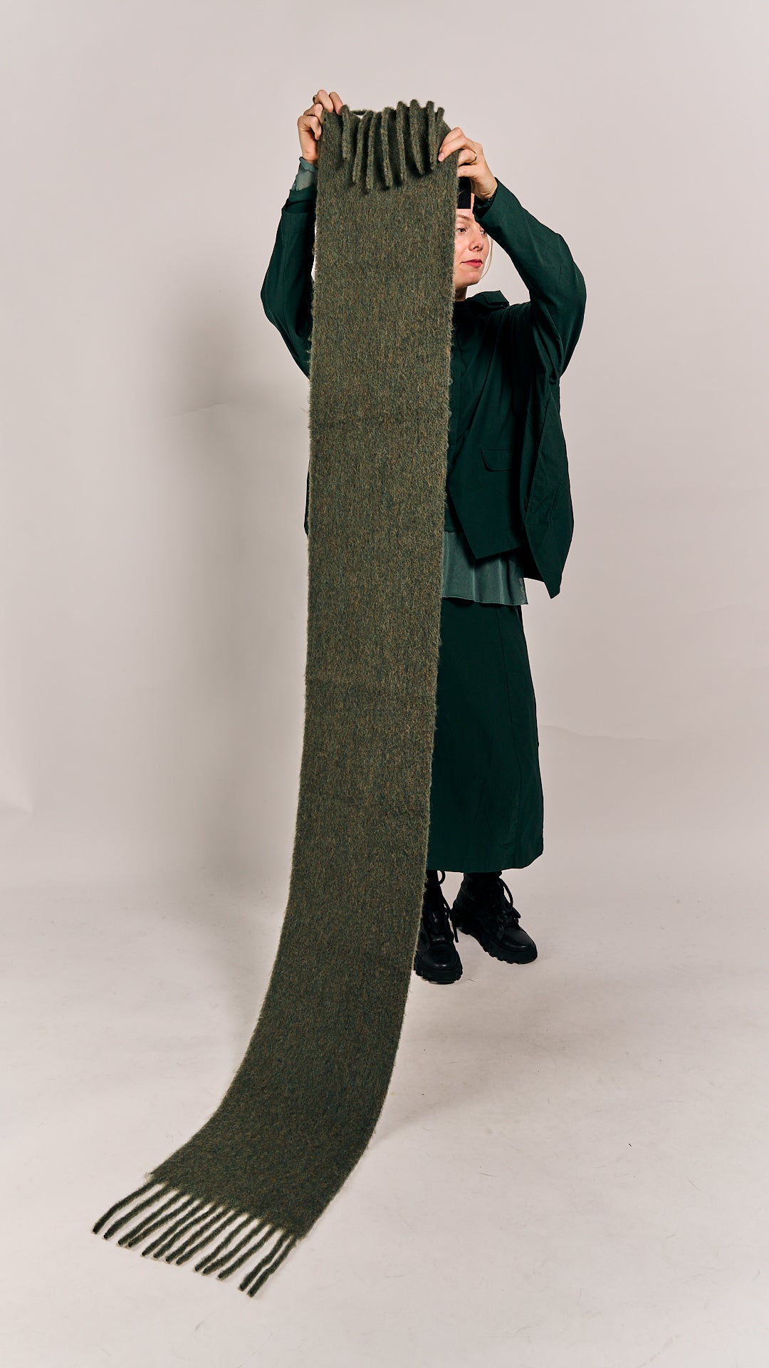 Rundholz Black Label Shawl Forest Melange