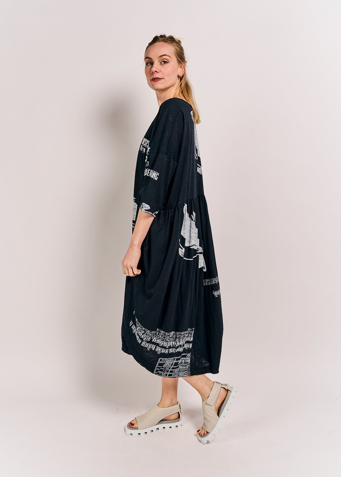 Rundholz Black Label Dress Black Print