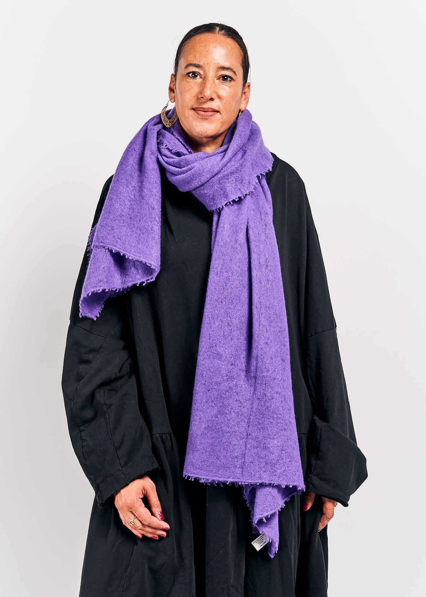 Purschoen Cashmere Shawl Pflaume