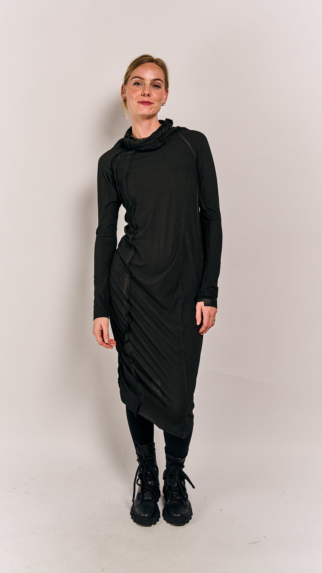 Rundholz DIP Dress Black Cloud