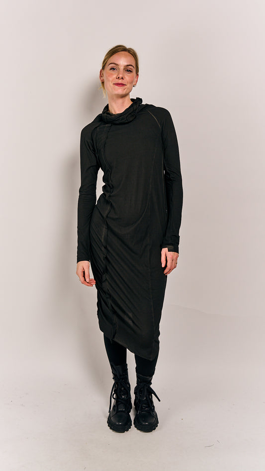 Rundholz DIP Dress Black Cloud