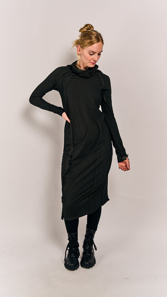 Rundholz DIP Dress Black Cloud