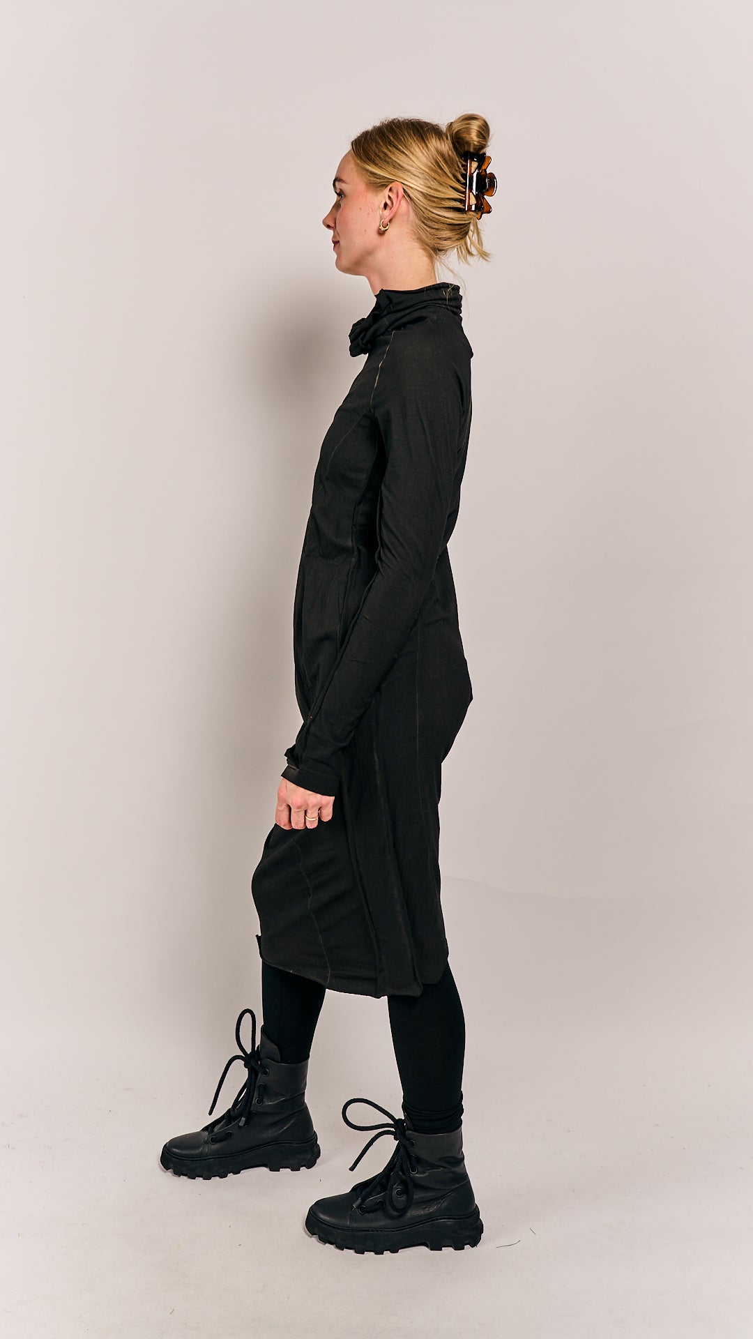 Rundholz DIP Dress Black Cloud