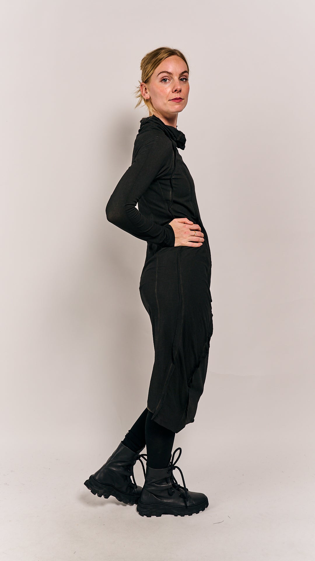 Rundholz DIP Dress Black Cloud