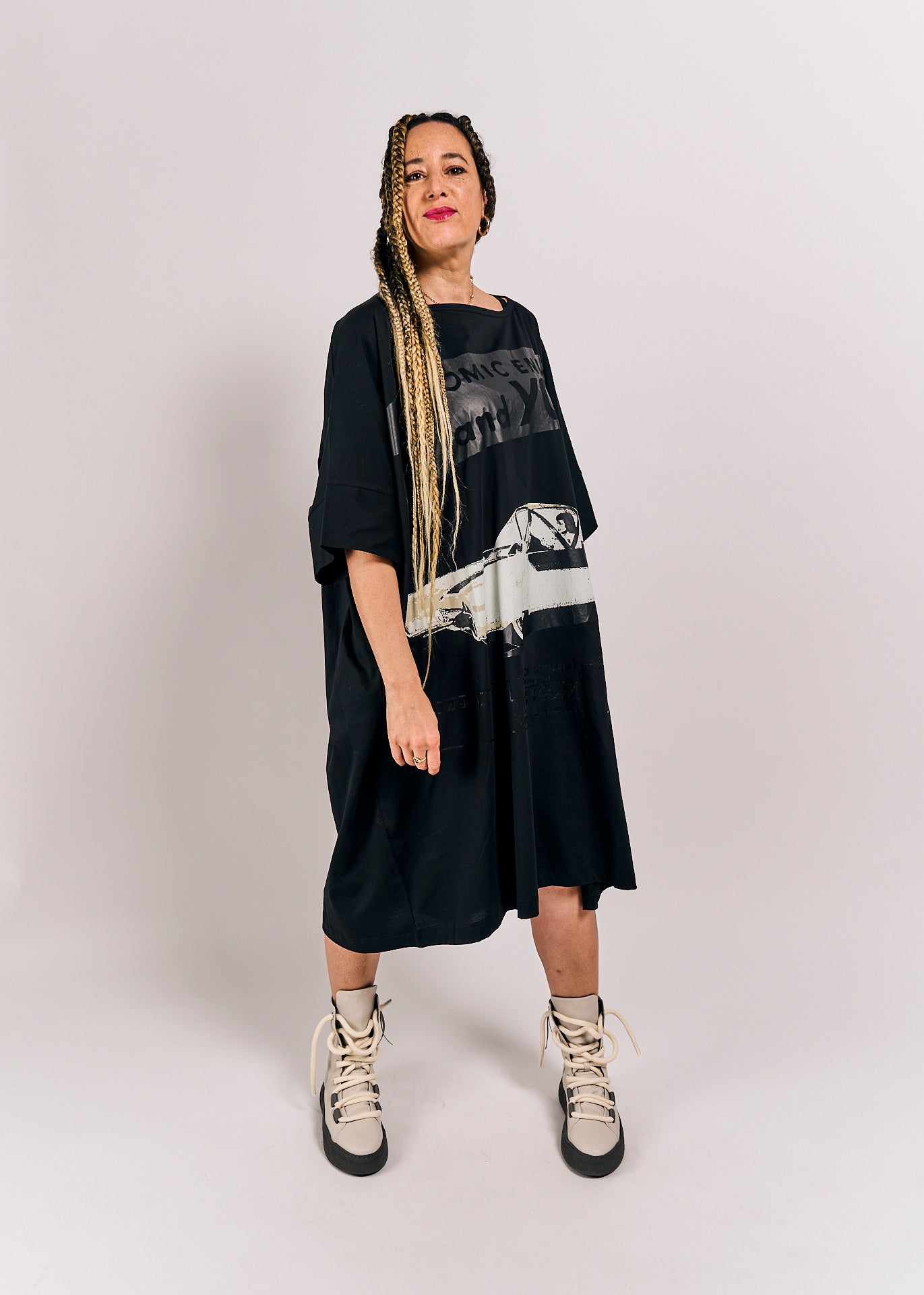 Rundholz Mainline Dress Black Print