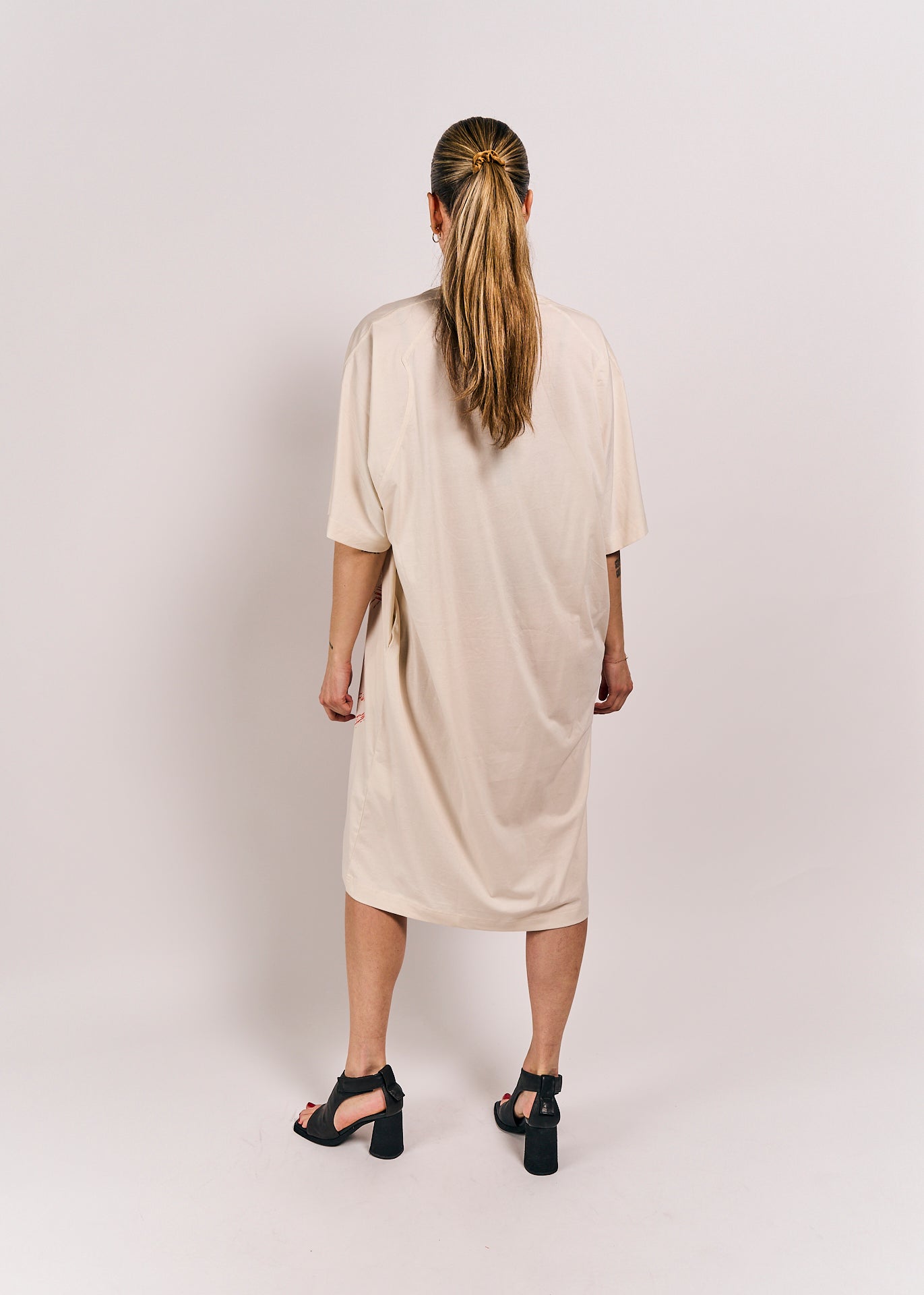 Rundholz DIP Dress Greige/Mandarine