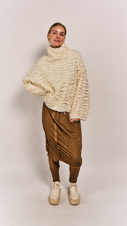 Rundholz DIP Pullover Ivory