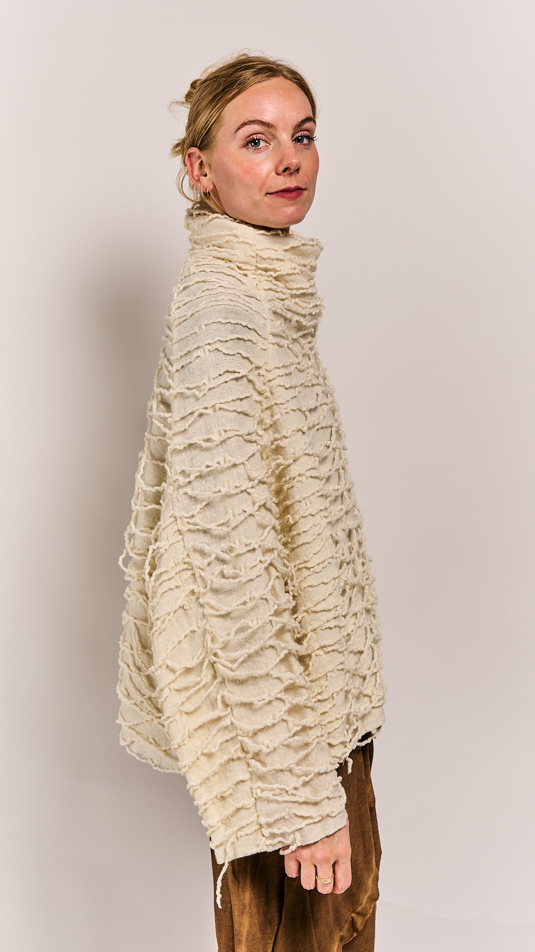 Rundholz DIP Pullover Ivory