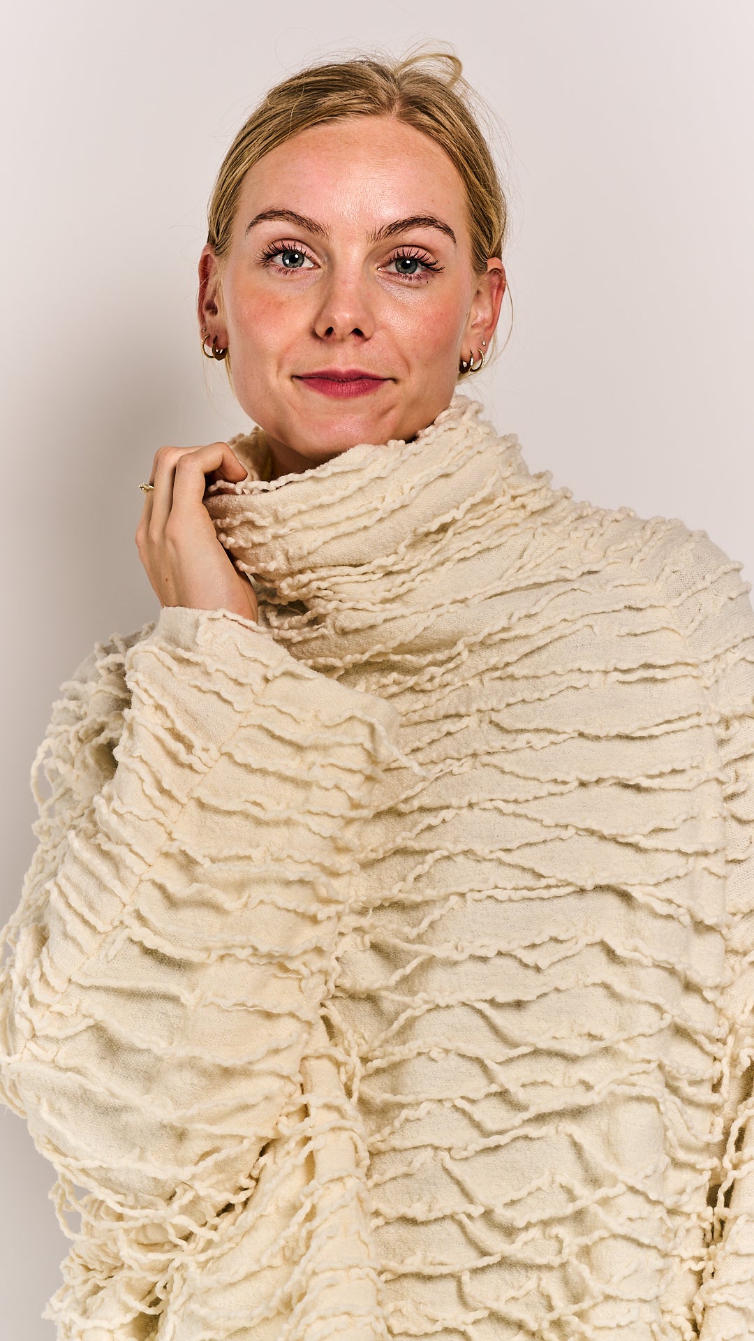 Rundholz DIP Pullover Ivory