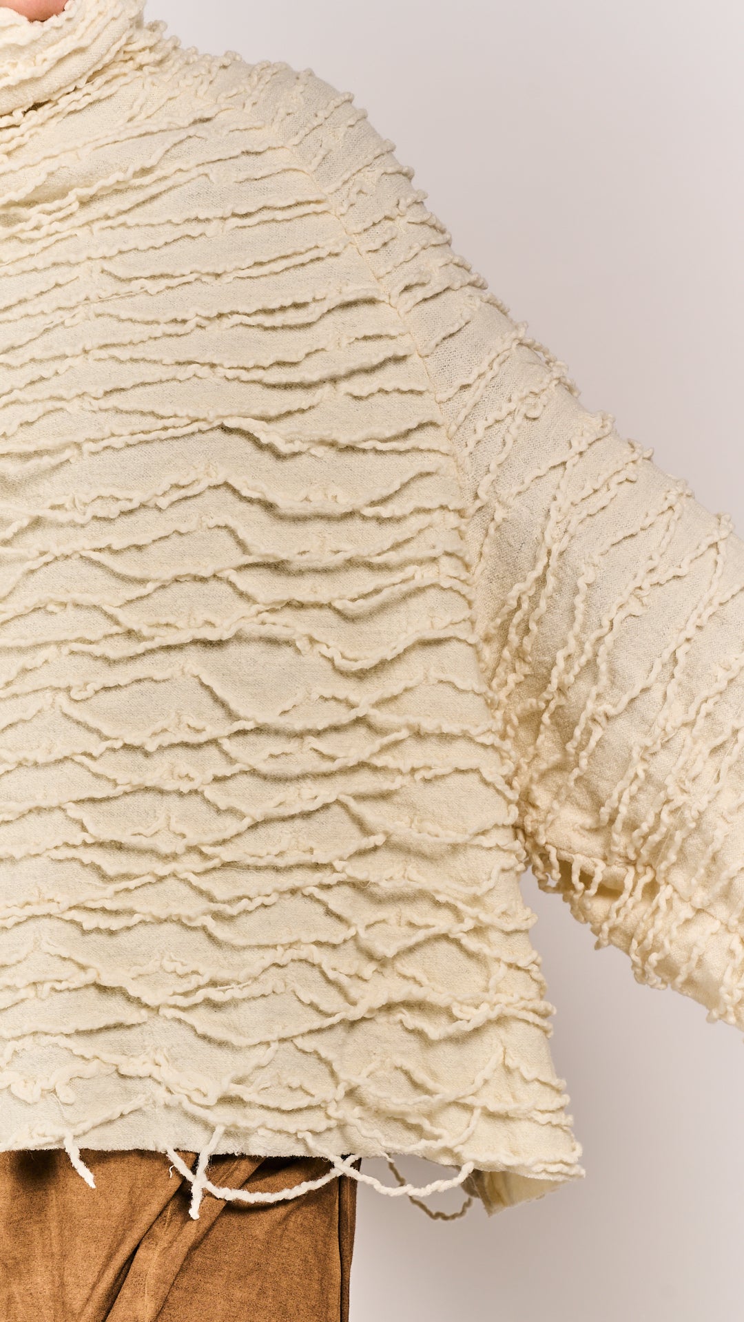 Rundholz DIP Pullover Ivory