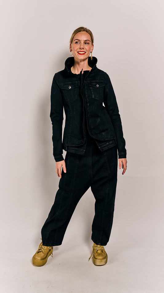 Rundholz Mainline Trousers Black Gloss