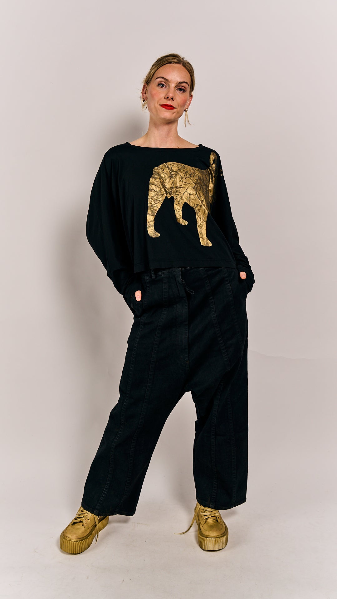 Rundholz Mainline Shirt Black Print