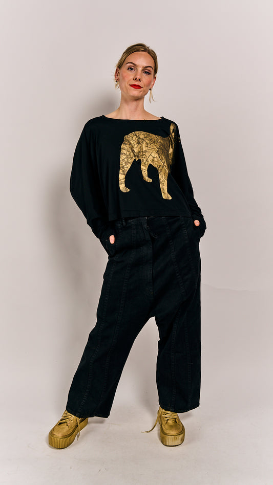 Rundholz Mainline Shirt Black Print