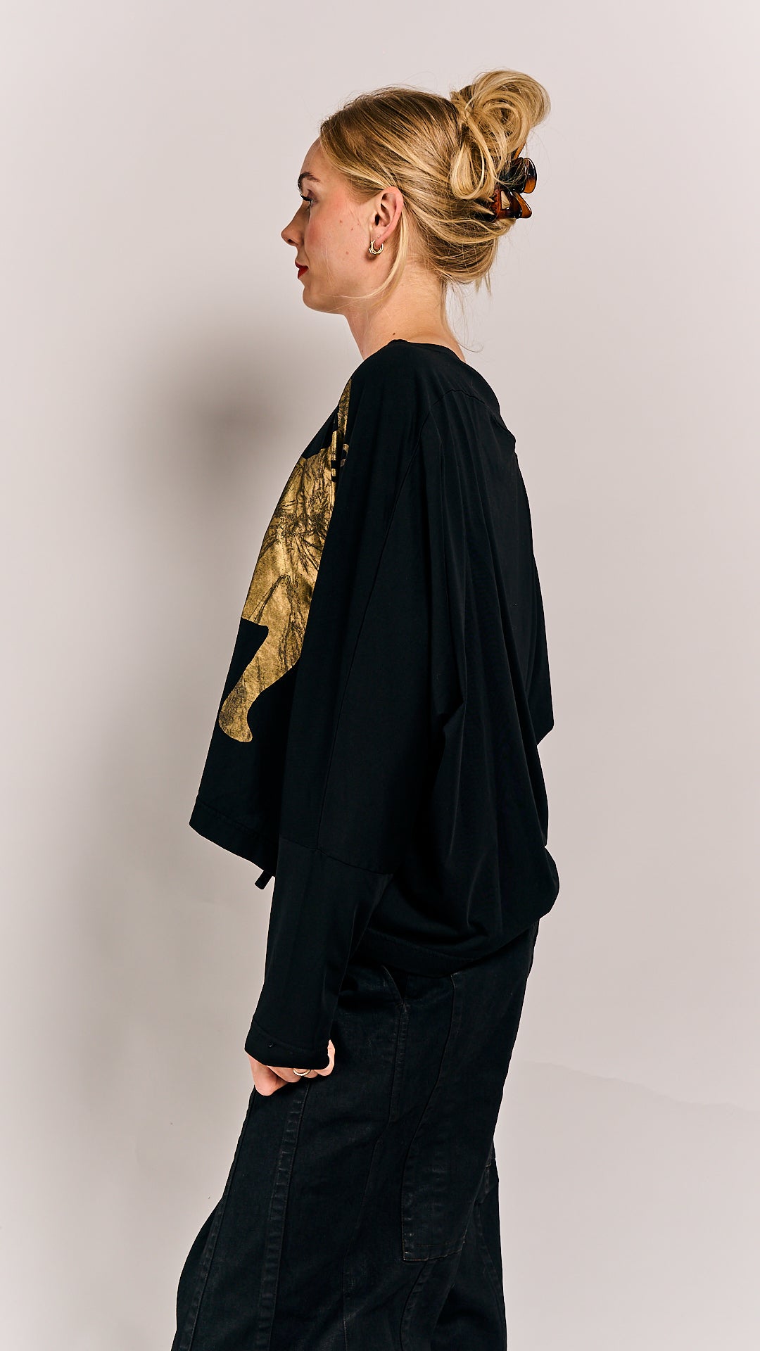 Rundholz Mainline Shirt Black Print