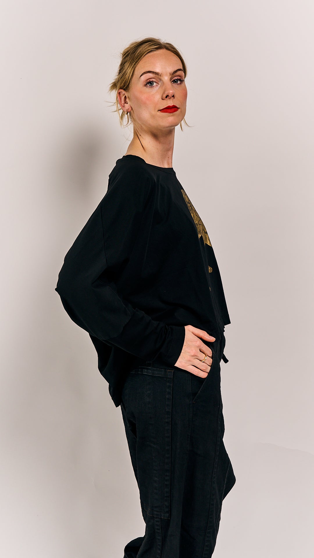 Rundholz Mainline Shirt Black Print