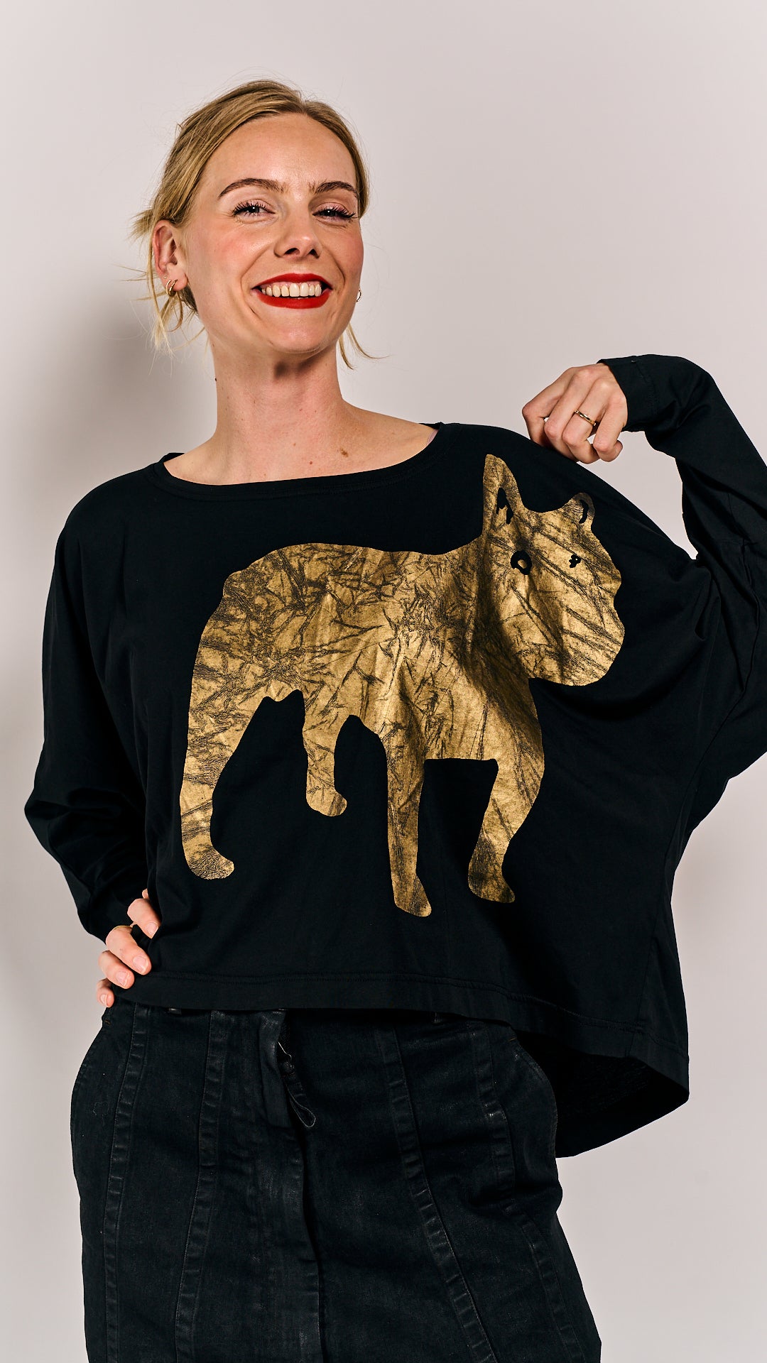 Rundholz Mainline Shirt Black Print