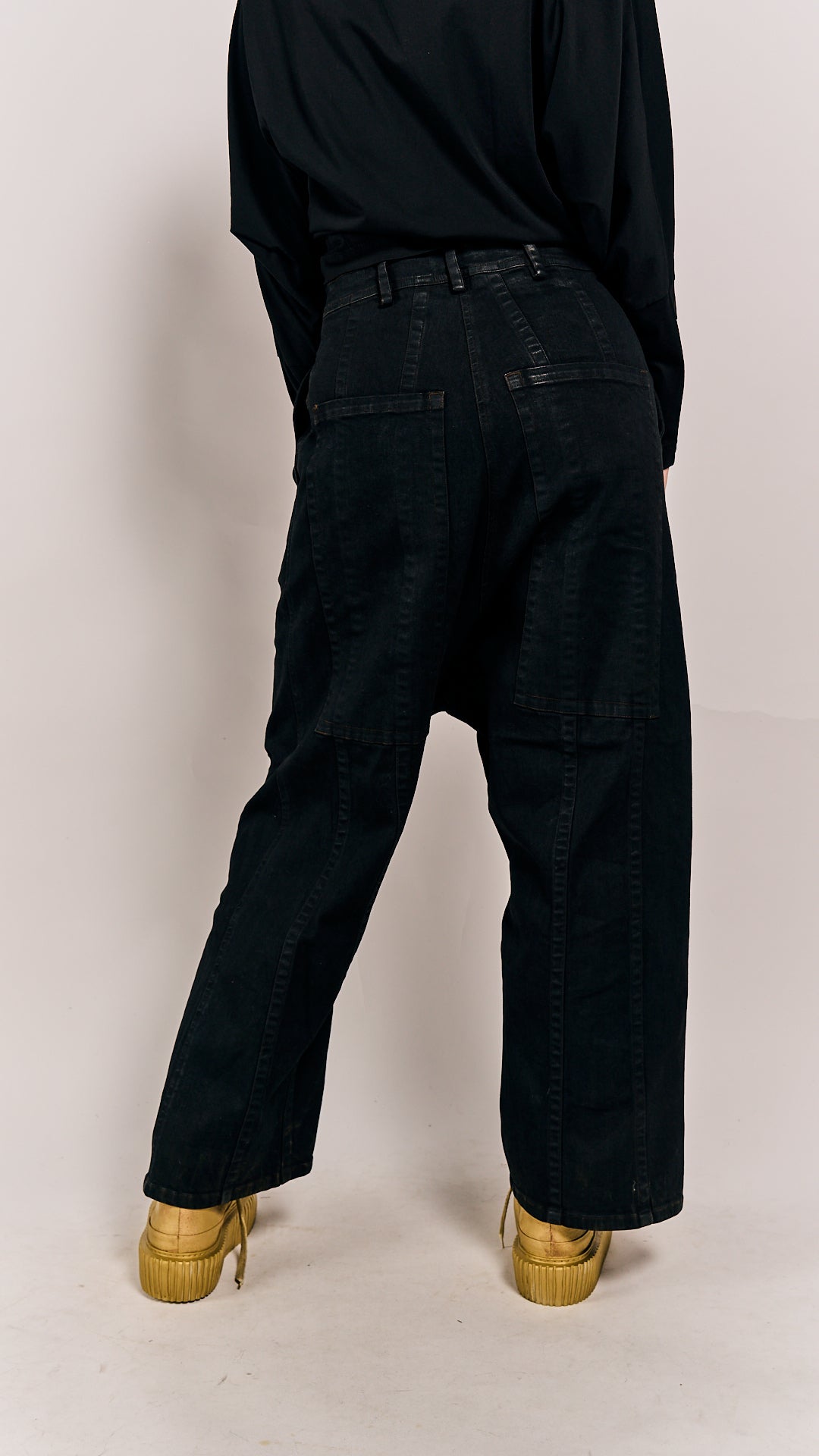 Rundholz Mainline Trousers Black Gloss