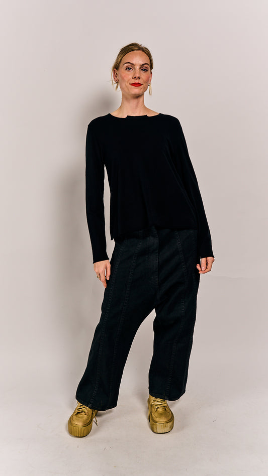 Rundholz Mainline Pullover Black