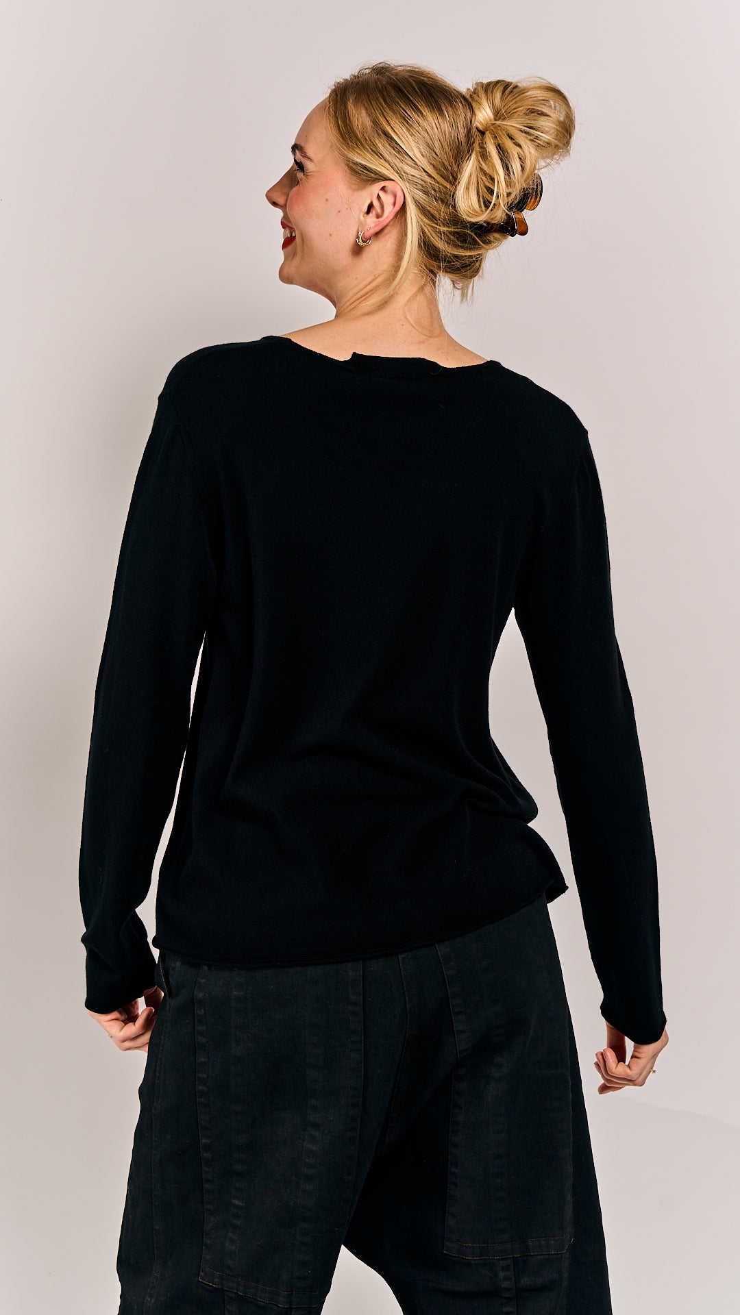 Rundholz Mainline Pullover Black