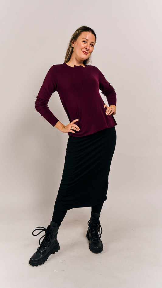 Rundholz Mainline Pullover Purple