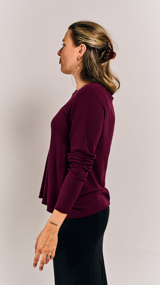 Rundholz Mainline Pullover Purple