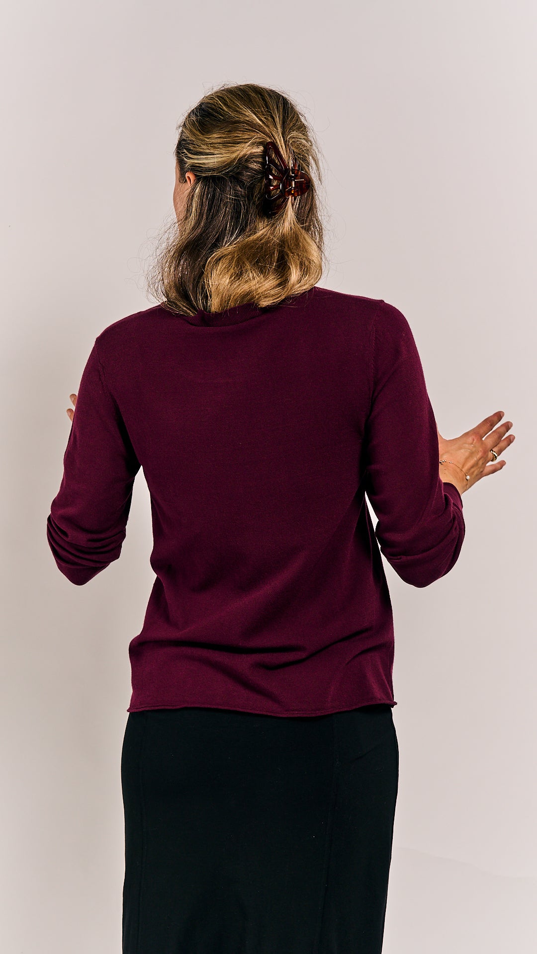 Rundholz Mainline Pullover Purple
