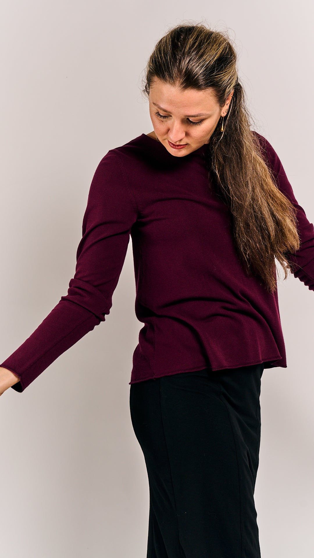 Rundholz Mainline Pullover Purple