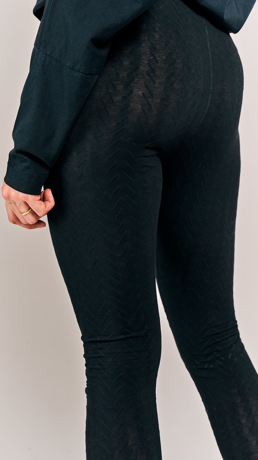 Rundholz Mainline Legging Petrol Cloud