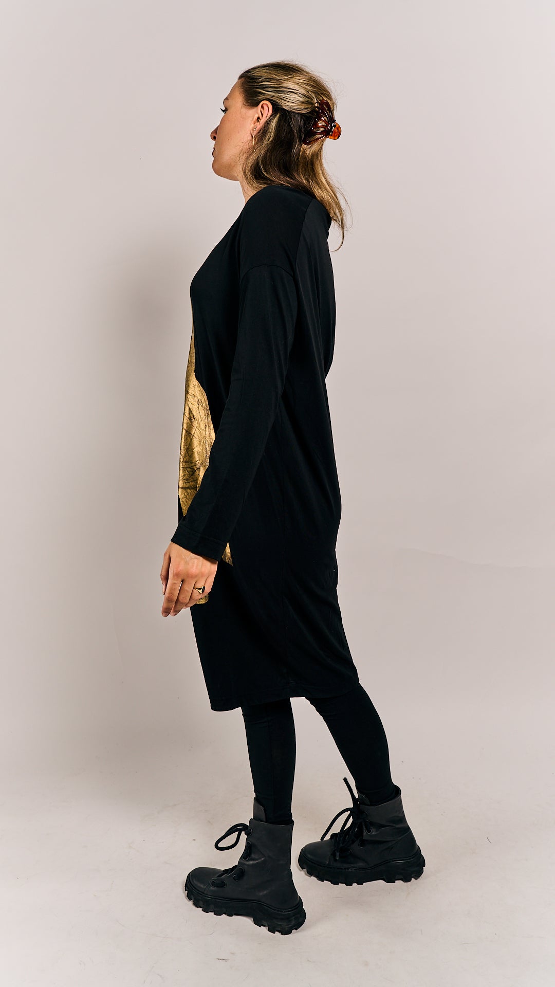 Rundholz Mainline Dress Black Print