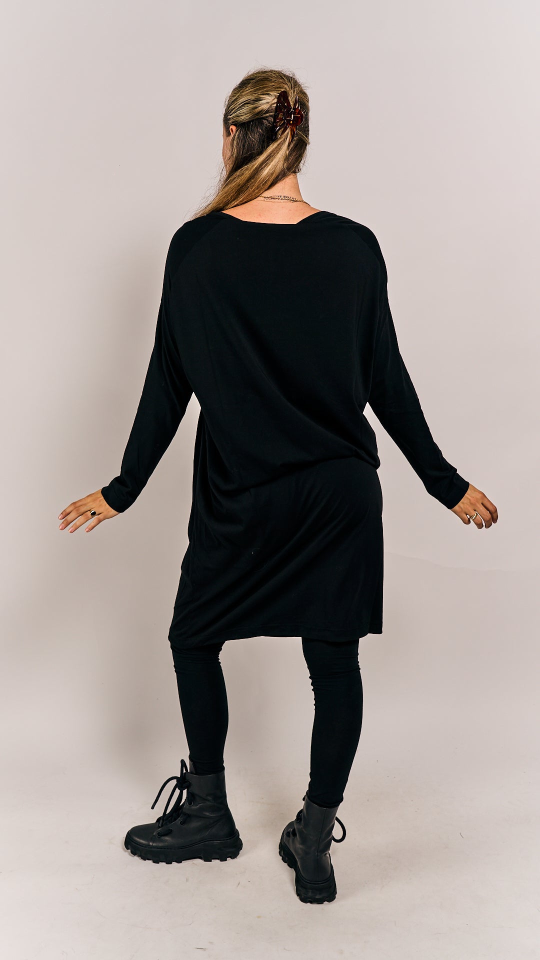 Rundholz Mainline Dress Black Print