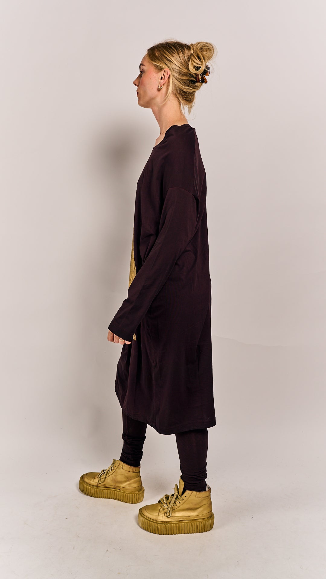 Rundholz Mainline Dress Purple Print