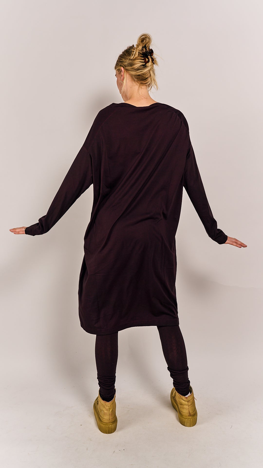 Rundholz Mainline Dress Purple Print