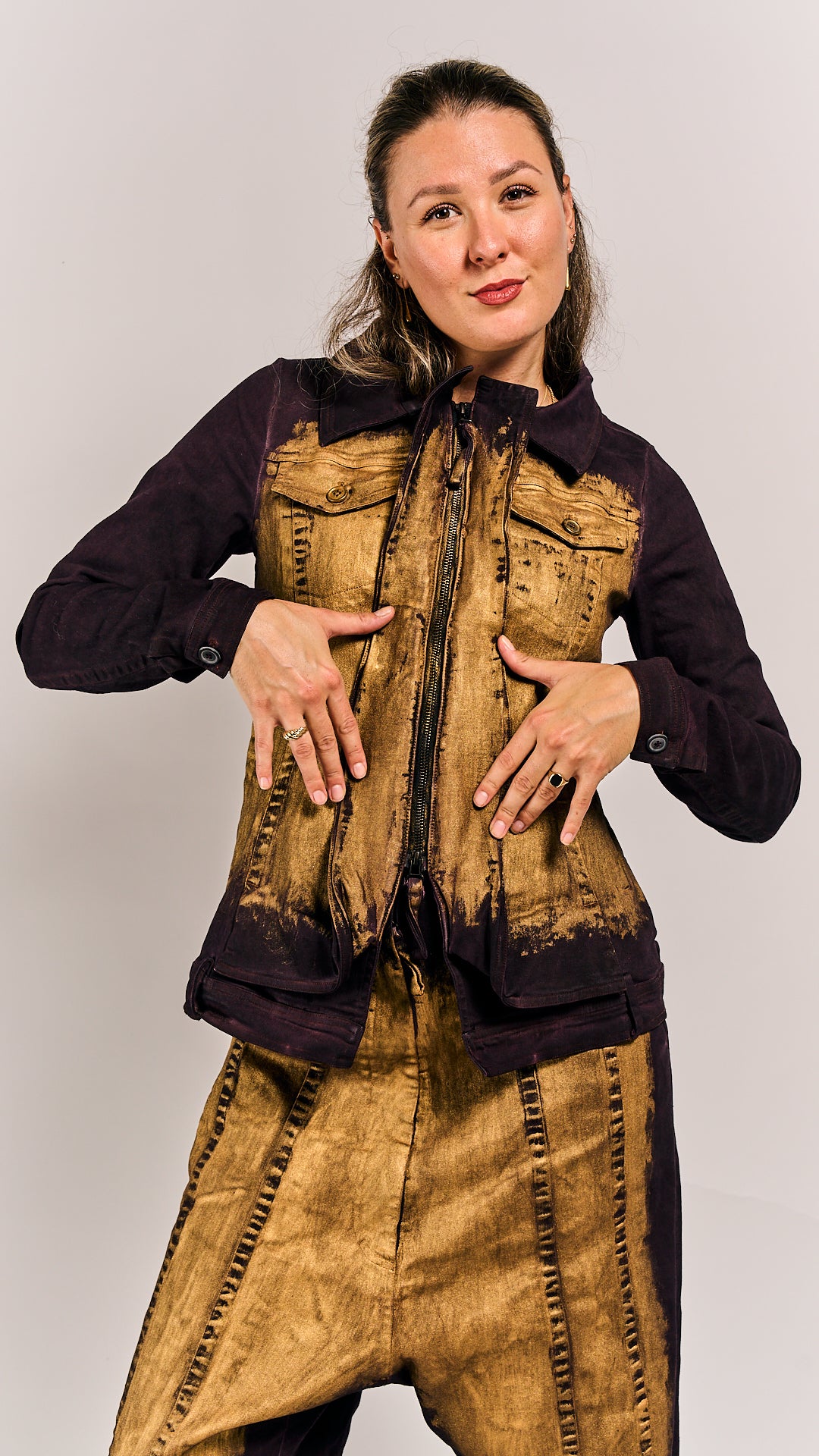 Rundholz Mainline Jacket Purple Gold