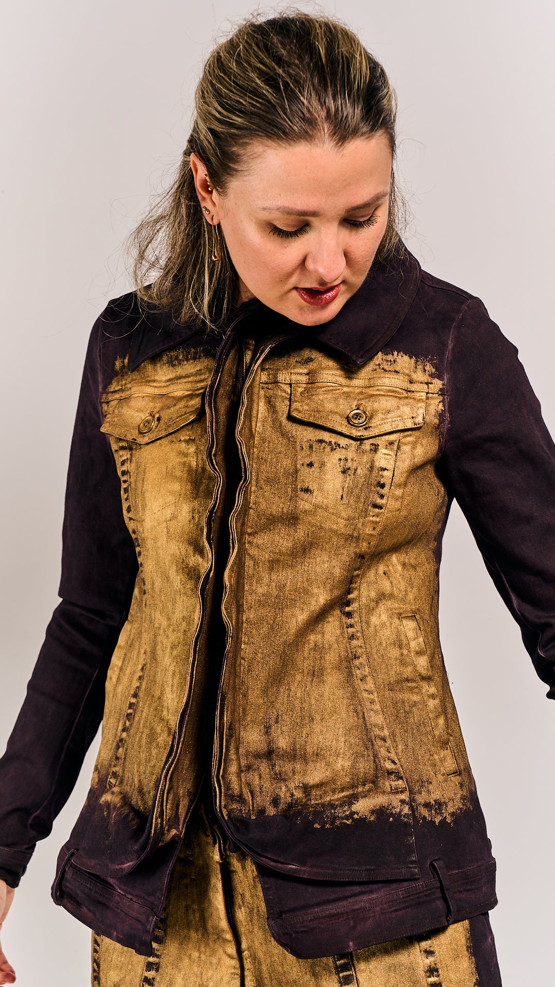 Rundholz Mainline Jacket Purple Gold